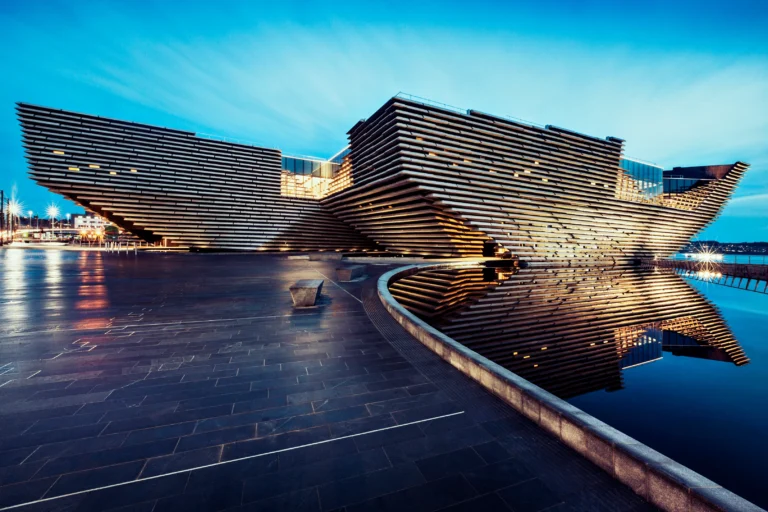 Drone image of Museum